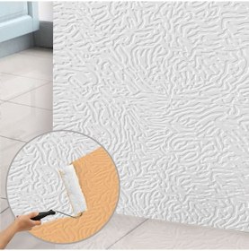 Resim Tink 3d Duvar Paneli Boyanabilir Dekota 60x120 Cm / Alaca Desenli 7'li Paket-5 M² 