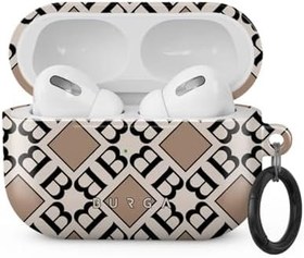 Resim BURGA Apple Airpods PRO ile Uyumlu Kılıf, Monogram 