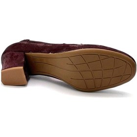 Resim Park Moda Parkmoda Kadın Topuklu Ayakkabı Bordo Bordo 