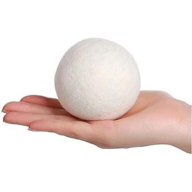 Resim 3 Adet Yünlü Çamaşır Kurutma Topları 500 Ml Çamaşır Kurutma Topu %100 Yün Renkli 