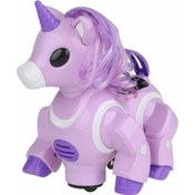 Resim Sesli Işıklı Danseden Pilli Robot Unicorn 8212 