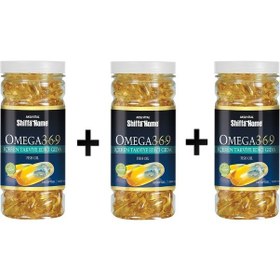 Resim 3 Adet Shiffa Home Omega 3-6-9 100 Softgel x 1000 MG 