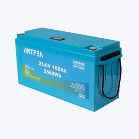 Resim Antfea 25.6v 100ah Abs Lityum Akü Lifepo4 + 200w Esnek Güneş Paneli 