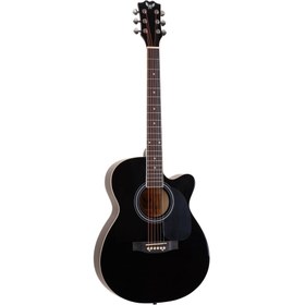 Resim Angel AFG100-BK Siyah Akustik Gitar 