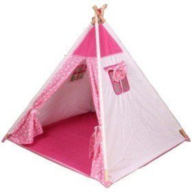 Resim Abbie Kız Çocuk Pembe Ahşap Oyun Çadırı Pembe 