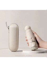 Resim Bliss Umbrella 8 Telli Kapsül Şemsiye Krem 