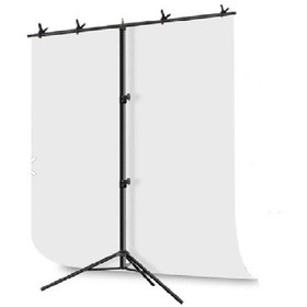 Resim Deyatech White Screen Beyaz Fon Perde (1.5x2m)+T Standı+ 4 Fon Ma 