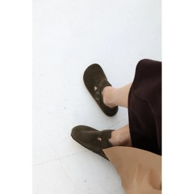 Resim Oxford Hakiki Deri Mantar Taban Ortopedik Ayakkabı 