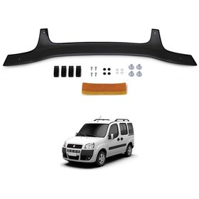 Resim Fiat Doblo Kaput Rüzgarlığı Koruması 2000-2005 Arası Kalın Parlak 