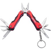 Resim viptec Vt875191 Mini Multitool 9 Fonksiyon Katlanır Çok Amaçlı Alet 