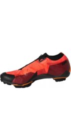 Resim Dmt Km1 Karbon Mtb Bisiklet Ayakkabısı Kırmızı-Siyah 