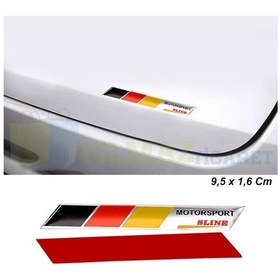 Resim Audi S Motosport S Line Logo Amblem Alüminyum 1 Adet 