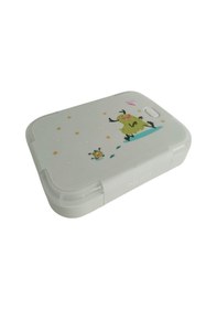 Resim Noki Kids Paslanmaz Çelik Beslenme Kabı 1100 Ml Çift Bölmeli Çok Renkli 