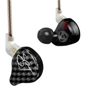 Resim Kz Zst 1ba+1dd Hibrit Sürücüler Hıfı Müzik Kulaklığı 3.5mm Kablolu Kulak İçi Kulaklık Spor Oyun Kulaklığı Çıkarılabilir Kablo İle 