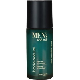 Resim Bade Natural Men's Garage - Erkek Roll On Deodorant 50ml 