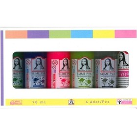 Resim Südor Mona Lisa 6'lı Slime Seti 70 Ml Sl06 