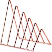 Resim Suntek Bookend Organizatör Dosya Klasörü Gül-altın 