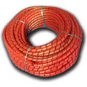 Resim 5 Metre Kablo Toplama Spirali Kırmızı(6mm) 