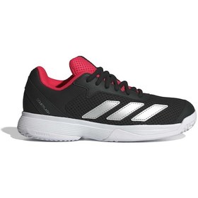 Resim Adidas Courtflash K Unısex Tenis Ayakkabısı Jr4451 Jr4451 Bey Beyaz 