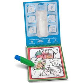Resim Melissa And Doug Water Wow Su İle Boyama Kitabı - Hayvanlar 