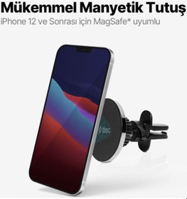 Resim Easydrive Pro M Magsafe Uyumlu Araç İçi Telefon Tutucu Diğer 