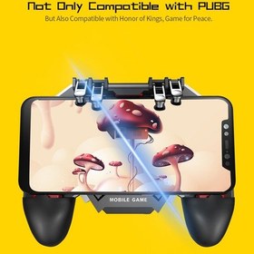 Resim Mufunye Ak77 Soğutmalı Pubg Oyun Kumandası - 6 Parmaklı, Usb Şarjlı, Tüm Nişancı Oyunlarına Uyumlu 