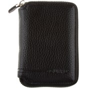 Resim TahTicMer Guard Cüzdan Mini Fermuarlı Kartlıklı Kartvizit Cüzdan Unisex Mini Boy 11 Kart Bölmeli 9.5x12.5 Cm 