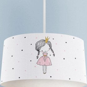 Resim Mekta Home Prenses Kız Desenli Avize 