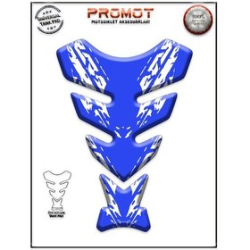 Resim Motosiklet 3d Kabartmalı Üniversal Tankpad 329 