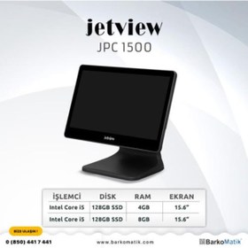 Resim JETVIEW JPC 1500 İ5 - 4 GB RAM / 128 GB SSD /15.6" DOKUNMATİK PC 