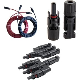 Resim Lexron Mini Bağ Evi Güneş Enerjisi Solar Paketi 1200W Inverter 170W Güneş Paneli Paket 3 