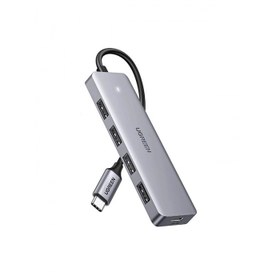 Resim Ugreen USB-C USB 3.0 4 Port USB Hub Çoklayıcı, Gri 