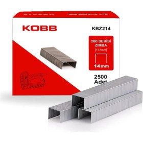 Resim Kobb Kbz214 14mm 2500 Adet 200 Serisi Ağır Hizmet Tipi Zımba Teli 