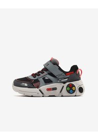Resim Skechers Gametronıx 2.0 Büyük Erkek Çocuk Gri Spor Ayakkabı 402270l Gymt Gri 