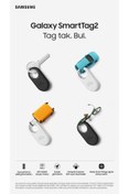 Resim Samsung El-t5600 Galaxy Smarttag 2 Kablosuz Akıllı Tag - Beyaz (EL-T5600BWEGTR) 