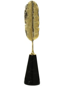 Resim Vitale Gold Yaprak Obje 9,5 8 43 Cm Ak.je0145 