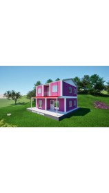 Resim Ballife Prefabrik 130 M2 Standart Dubleks Prefabrik Konut 