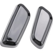 Resim Luenaarry Ana Sürücü Koltuğu Ayar Düğmesi Trim Çerçeve Parlak Siyah (Yurt Dışından) 