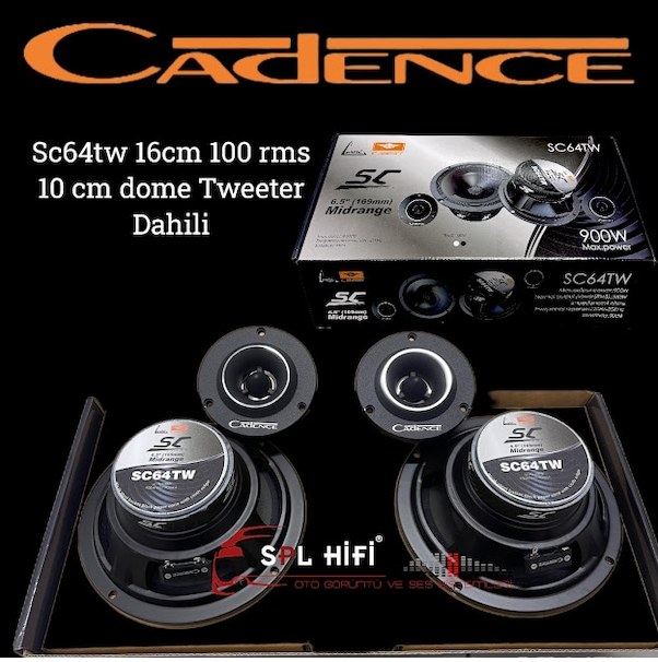 Cadence fashion dome tweeter