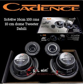 Resim Cadence Sc64Tw 16 Cm Dome Tweeter Li Midrange Set 