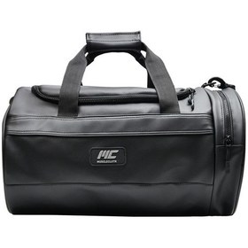 Resim Musclecloth Elite Duffel Bag Silindir Spor Çanta Siyah-Standart 