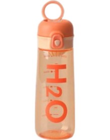 Resim H2o Polikarbon Matara 620 Ml Turuncu 