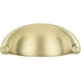 Resim System Mat Altın 32 mm Düğme Mobilya Kulpu (SY4525 0032 BB) 