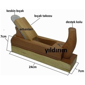 Resim Ağaç Rendesi Marangoz Rendesi Kapı Altı Rendesi 