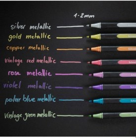 Resim Schneıder Metalik Roller Kalem 1-2 Mm Vintage Yeşl 