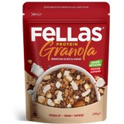 Resim FELLAS Vegan Protein Granola - Hindistan Cevizi & Kakao 270g 