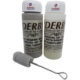Resim Derby Açık Toprak Döşeme Boyası ve Boya Sonrası Sabitleme Cilası 