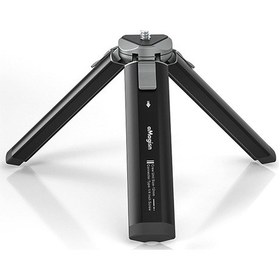 Resim Springsun Amagisn Am11 Masaüstü Tripod Mini Seyahat Tripod Standı Metal Telefon Tripod 1/4 İnç Vida İle 2 Seviyeli Ayarlanabilir 