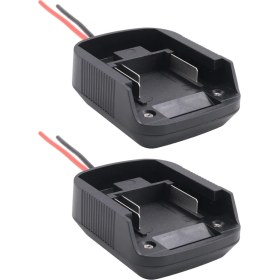 Resim Seeppitous Makita Için 2pc Pil Adaptörü 18V Lityum Lityum Pil Güç Aleti Konnektör Bağdaştırıcı Adaptör Dock Tutucu Elektrik Aleti BL1830 BL1840 (Yurt Dışından) 