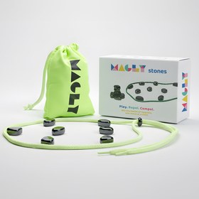 Resim Stones Manyetik Taş Oyunu – 24 Parça Manyetik Satranç Seti 